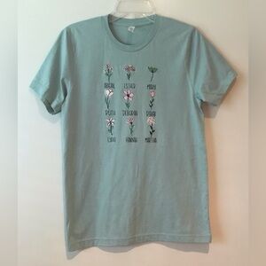 M Floral Graphic Tee